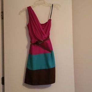 One shoulder dress